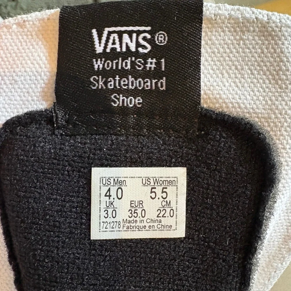 Vans x Kenzo OG Sk8-Hi LX Floral Green/True White Sneakers US Mens‎ 4 Womens 5.5